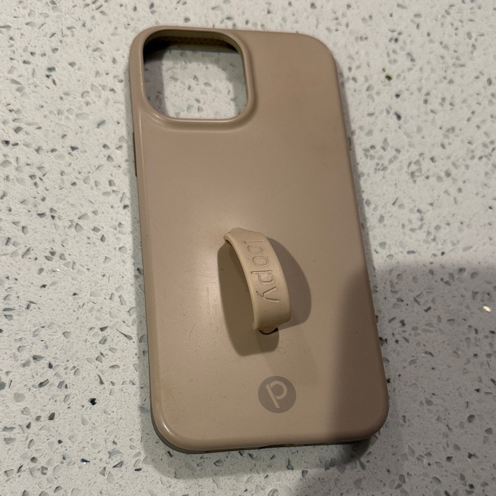 Loopy Beige Phone Case with Stand